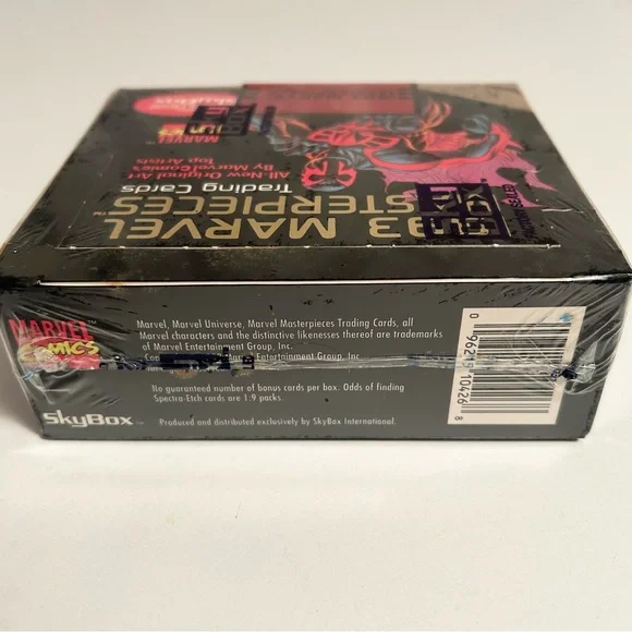 Marvel Masterpieces Trading Cards - Black and Red - Picture 4 of 6